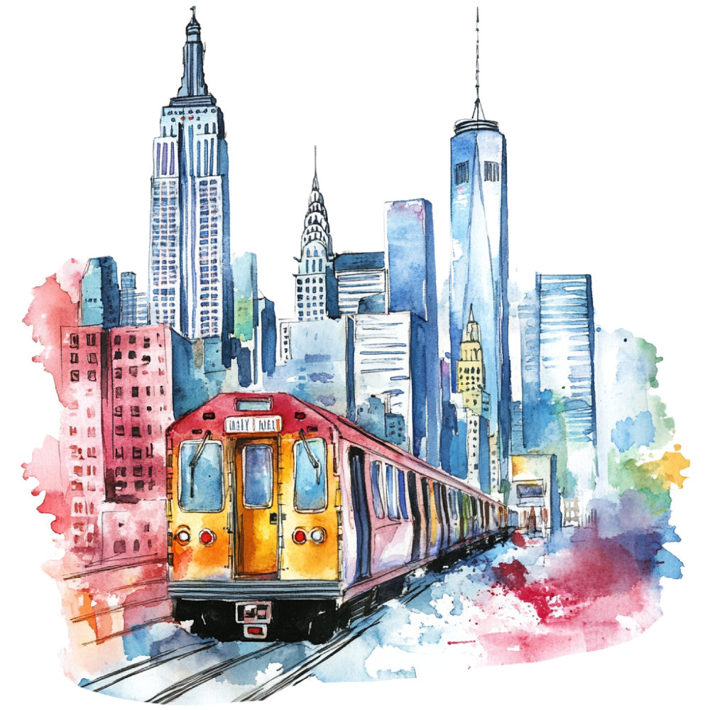 New York City Fabric Panel 8