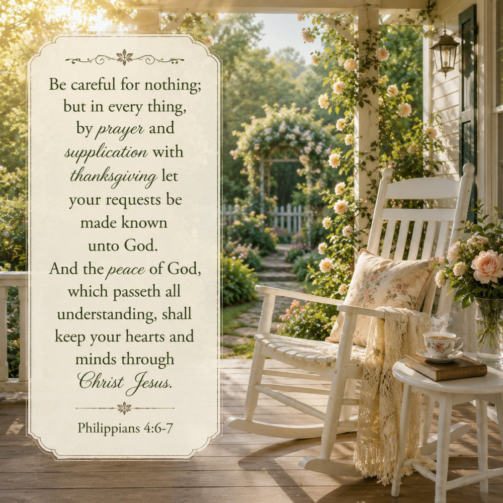 Inspirational Verses Fabric Panel 42