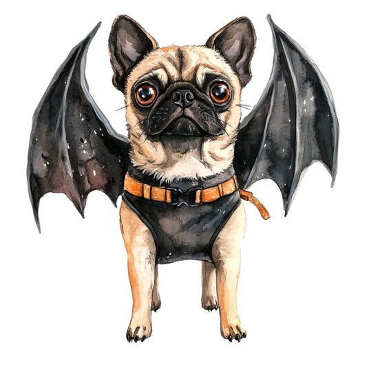 Halloween Dogs Fabric Panel 19