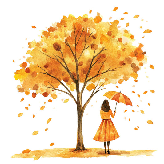 Rainy October Fabric Panel 12