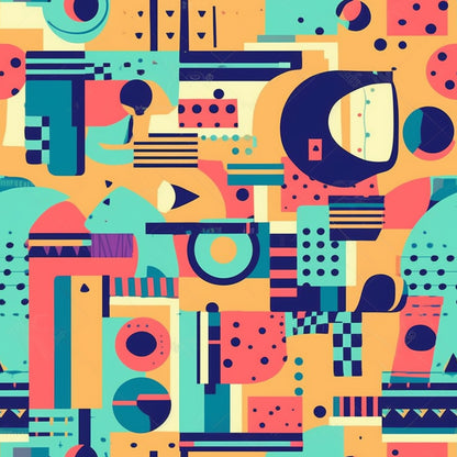 Groovy Boho Hippie Pattern 7 Quilting Cotton Fabric