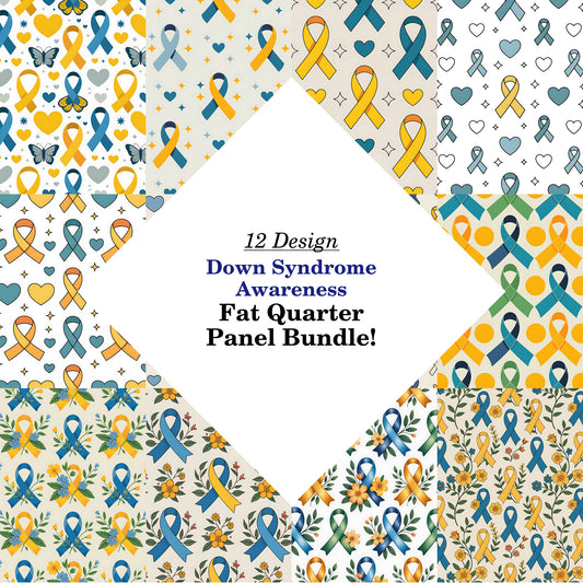 Down Syndrome Awareness Fat Quarter Bundle