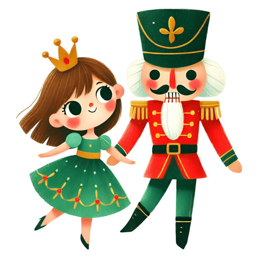 Nutcracker Ballet Fabric Panel 109