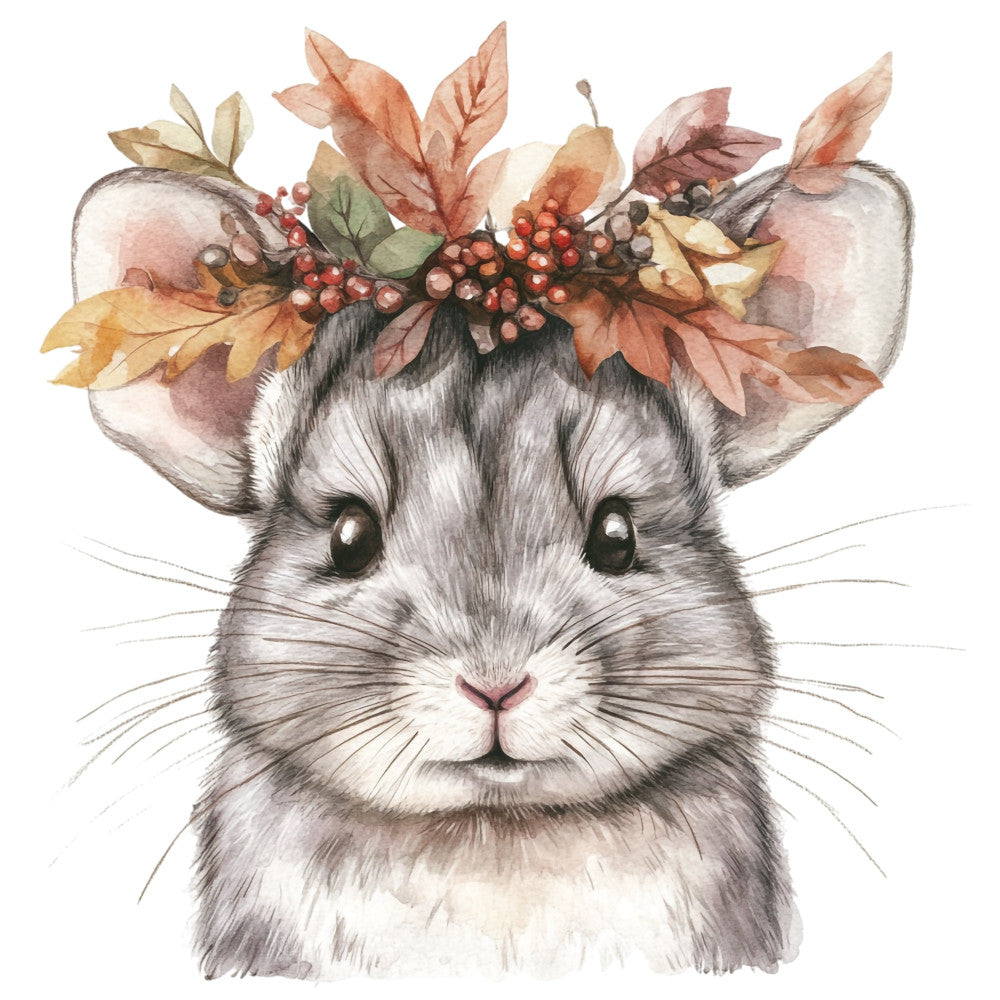 Fall Animal Portrait Fabric Panel 3