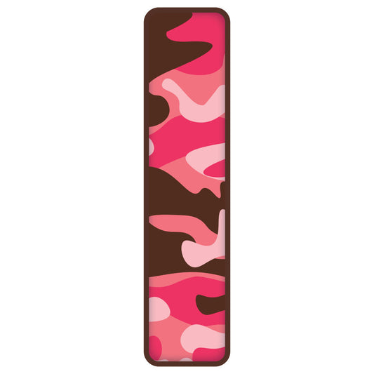 Pink Camo Alphabet Fabric Panel 1