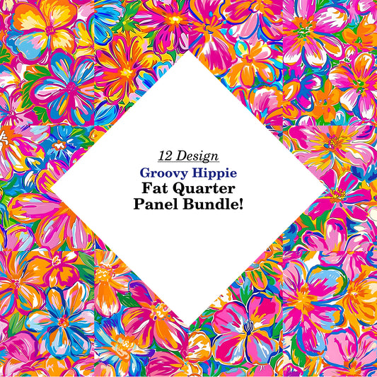 Groovy Hippie Fat Quarter Bundle