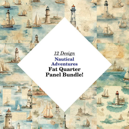 Nautical Adventures Fat Quarter Bundle