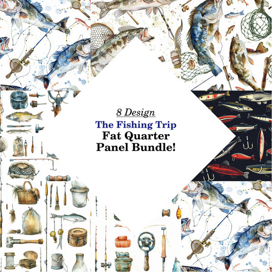 The Fishing Trip Fat Quarter Bundle