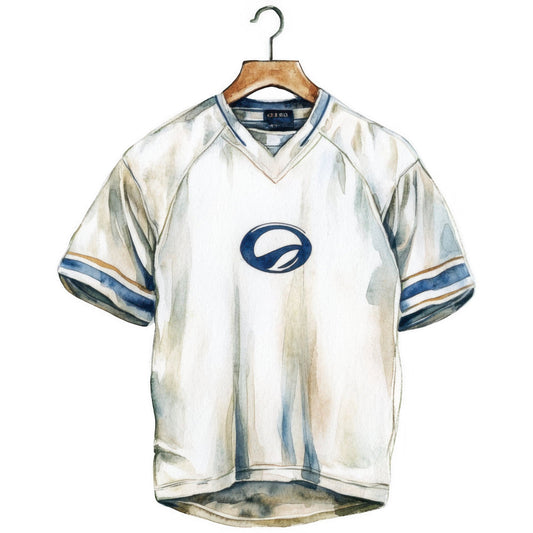 Watercolor Rugby Fabric Panel 2