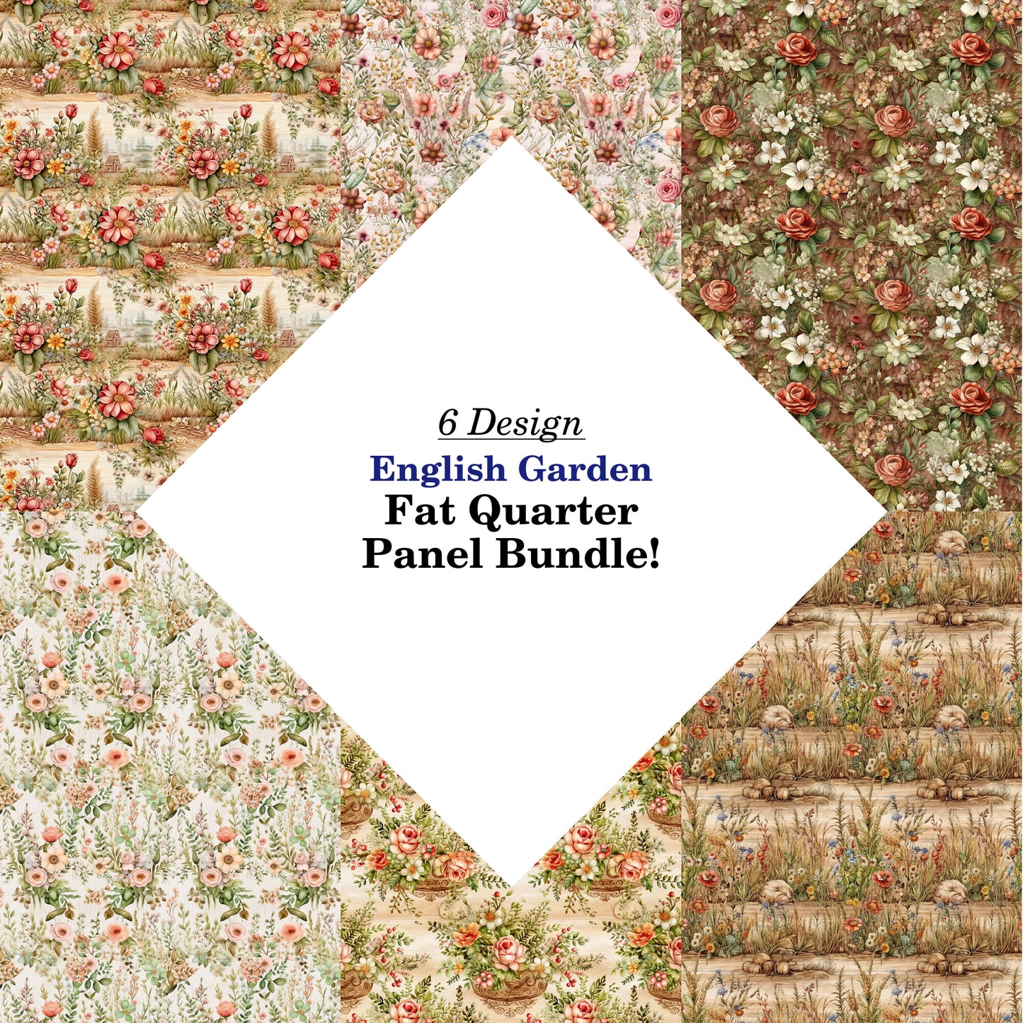 English Garden Fat Quarter Bundle