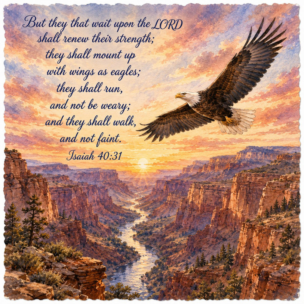 Inspirational Verses Fabric Panel 19
