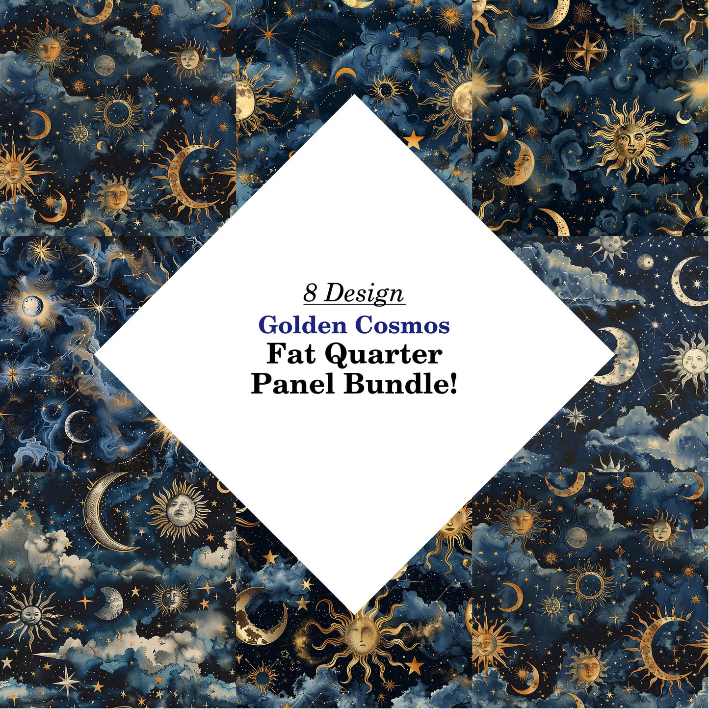 Golden Cosmos Fat Quarter Bundle