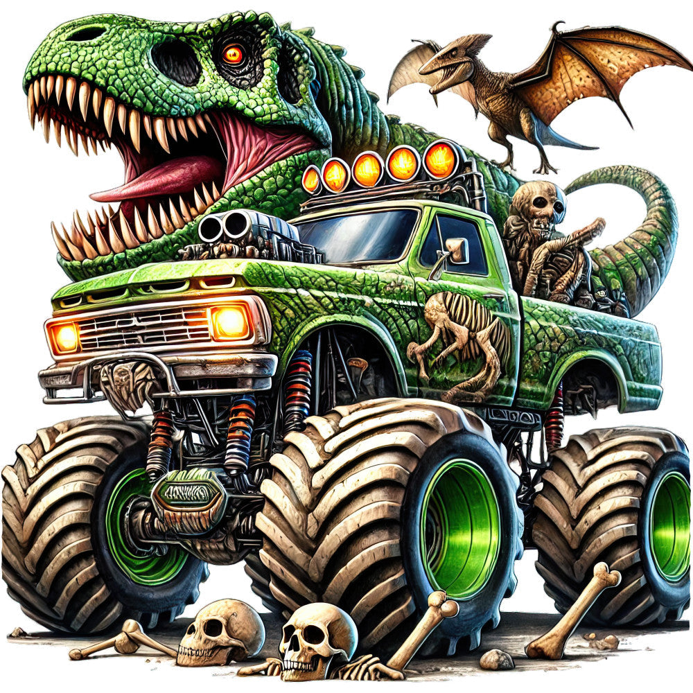 Monster Truck with Monster Fabric Panel 55