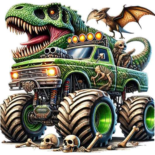 Monster Truck with Monster Fabric Panel 55