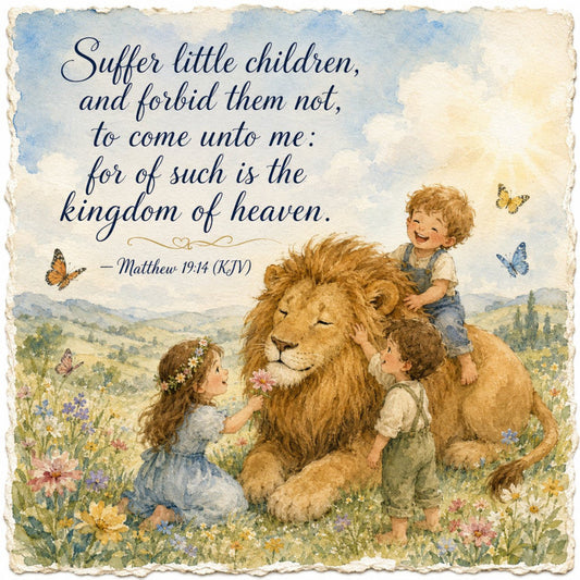 Inspirational Nursery Verses Fabric Panel 2