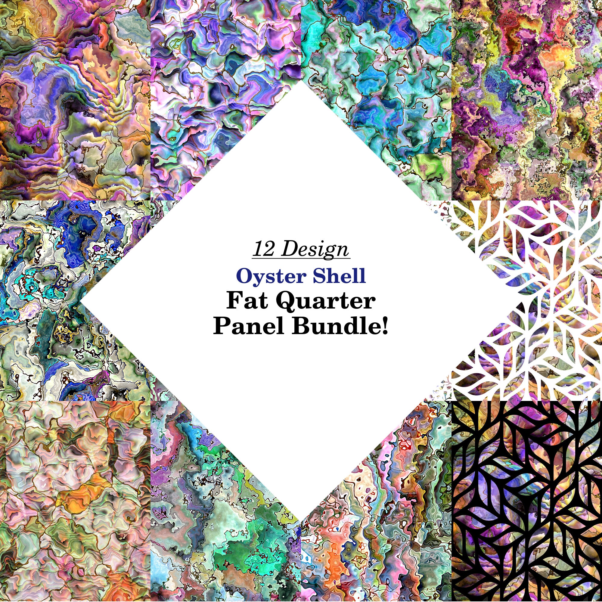 Oyster Shell Fat Quarter Bundle – FabricMegaStore.com