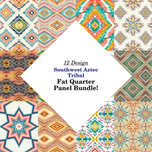 Southwest Aztec Tribal Fat Quarter Bundle