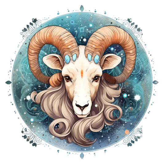 Round Zodiac Signs Fabric Panel 2