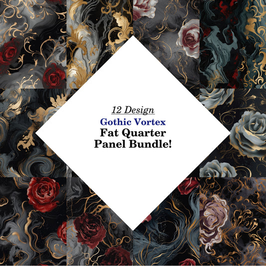 Gothic Vortex Fat Quarter Bundle