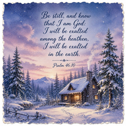 Inspirational Verses Fabric Panel 106
