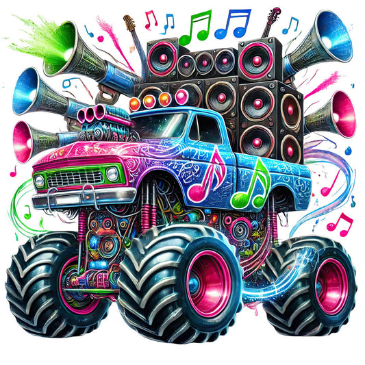 Monster Truck with Monster Fabric Panel 41