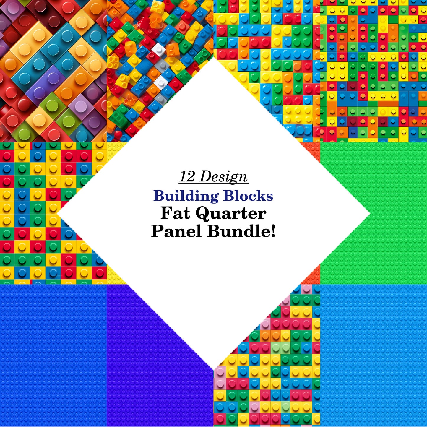 Building Blocks Fat Quarter Bundle