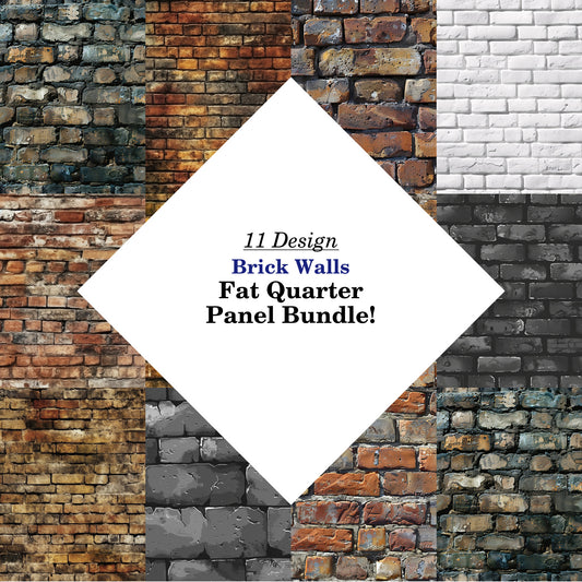 Brick Walls Fat Quarter Bundle