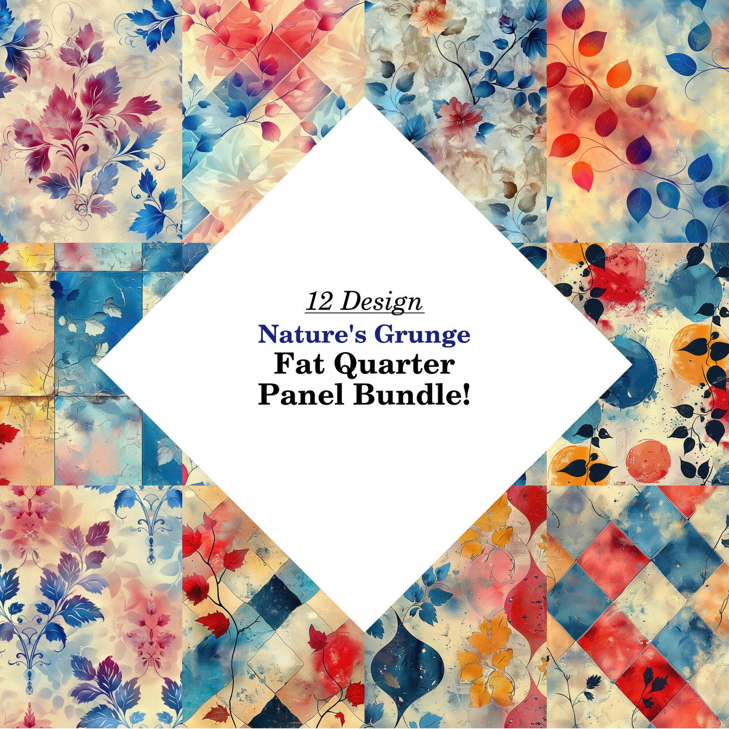 Nature's Grunge Fat Quarter Bundle