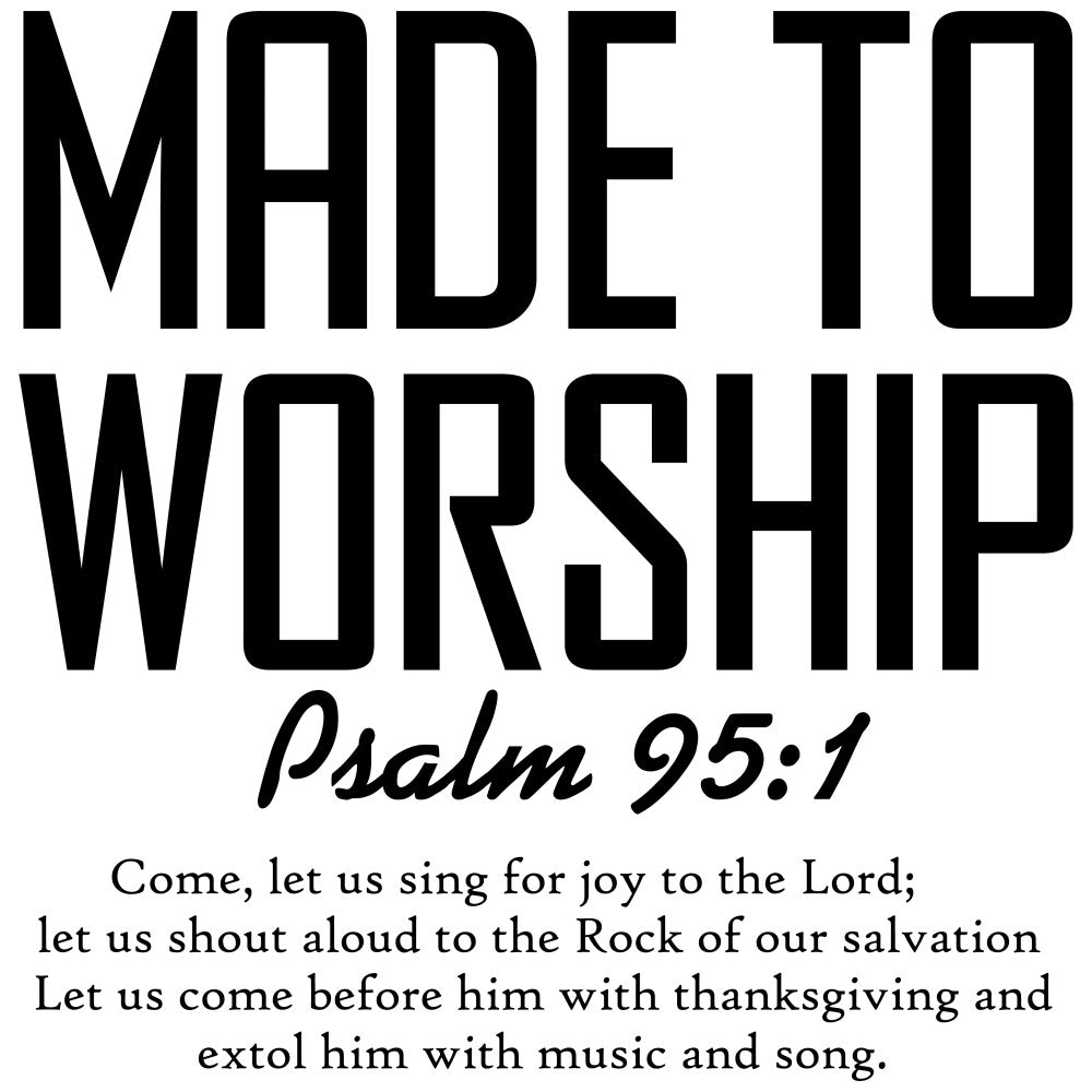 Black Letters Bible Verse Fabric Panel 3