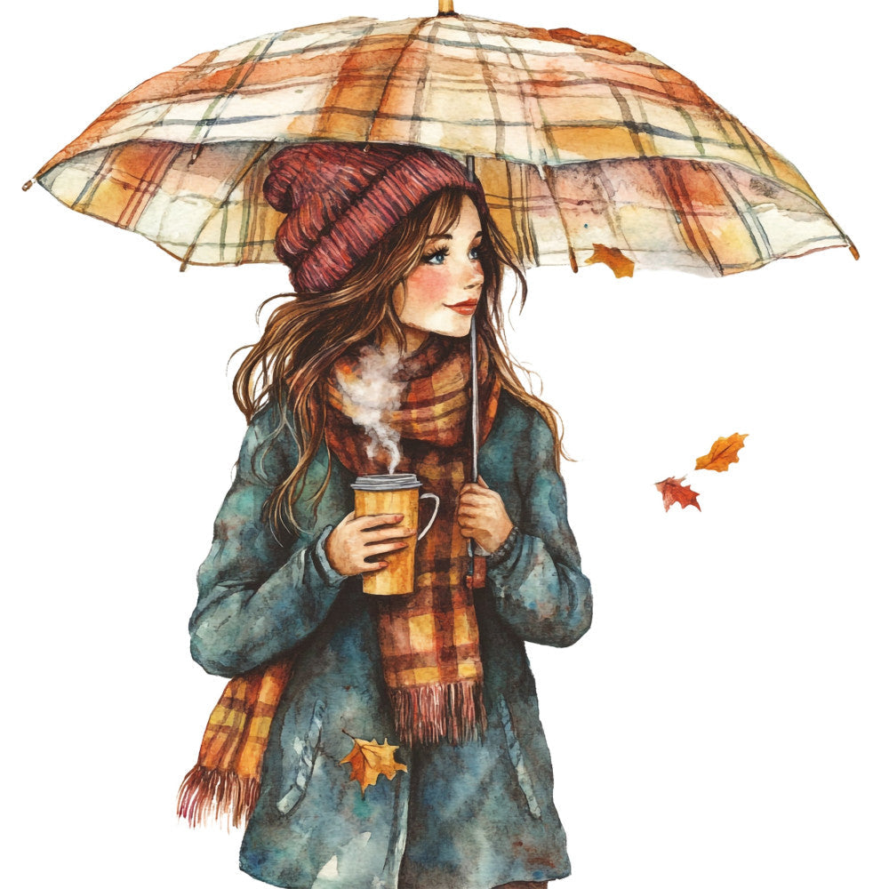 Rainy October Fabric Panel 9