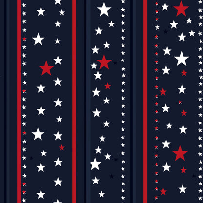 Independence Day Pattern 12 Quilting Cotton Fabric