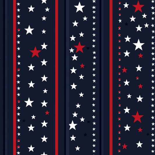 Independence Day Pattern 12 Quilting Cotton Fabric