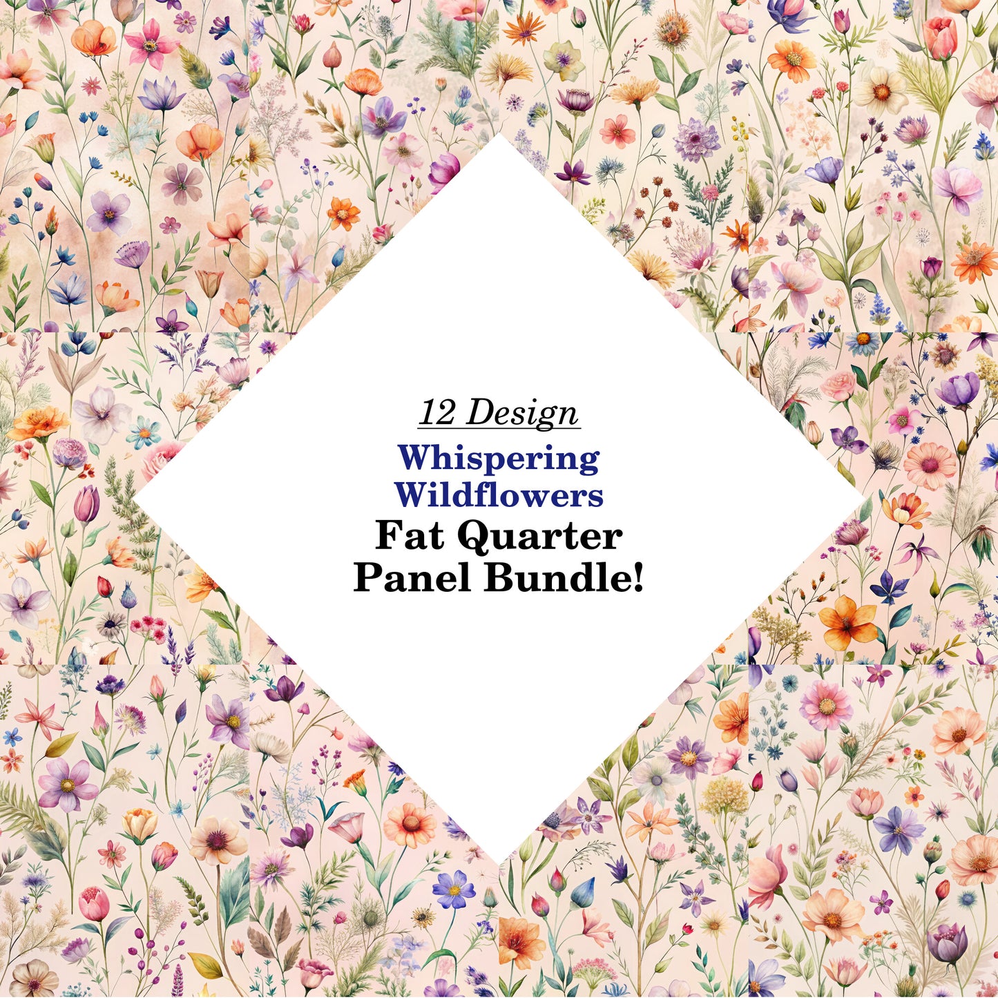 Whispering Wildflowers Fat Quarter Bundle