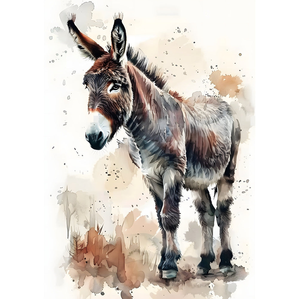 Animal Art Poster Fabric Panel 4
