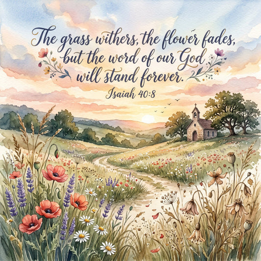 Inspirational Verses Fabric Panel 2