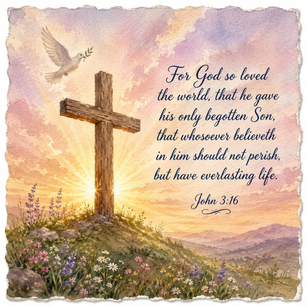 Inspirational Verses Fabric Panel 67