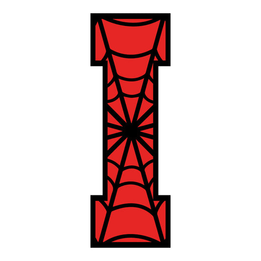 Spider Alphabet Fabric Panel 16
