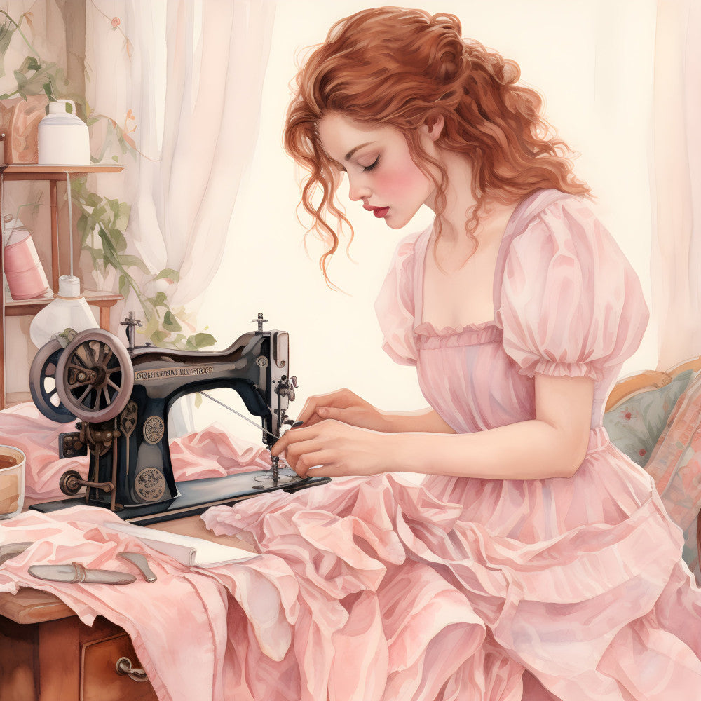 Sew Sweet Sewing Fabric Panel 4