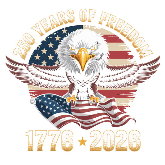 250 Years Of Freedom Fabric Panel 4