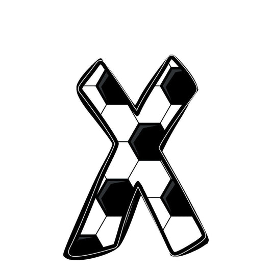 Soccer Alphabet Fabric Panel 23