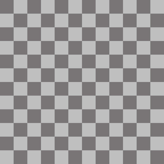 Daily Deal: 2 Color Checkered Pattern 9 Quilting Cotton Fabric - 45" x 1.5 Yards"