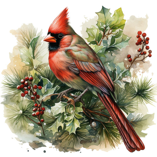 Elegant Christmas Fabric Panel 43