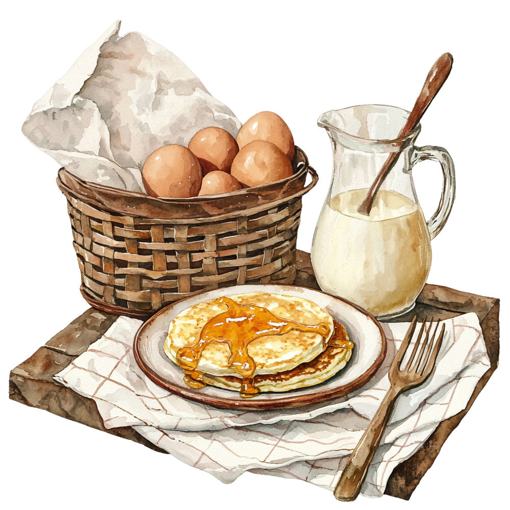Country Kitchen Fabric Panel 18