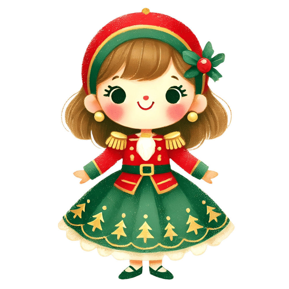 Nutcracker Ballet Fabric Panel 112