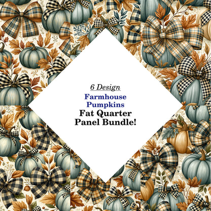 Farmhouse Pumpkins Fat Quarter Bundle