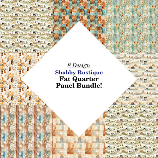 Shabby Rustique Fat Quarter Bundle
