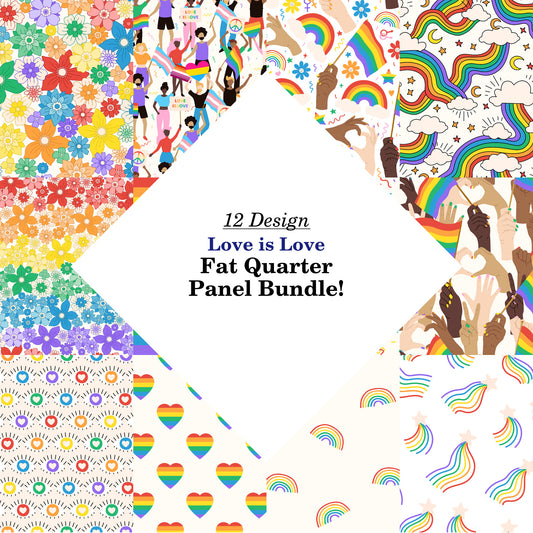 Love is Love Fat Quarter Bundle