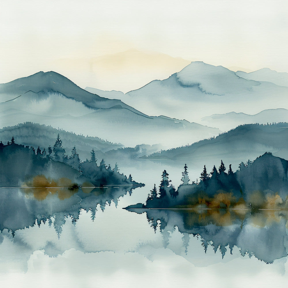 Japandi Art Nature Fabric Panel 9