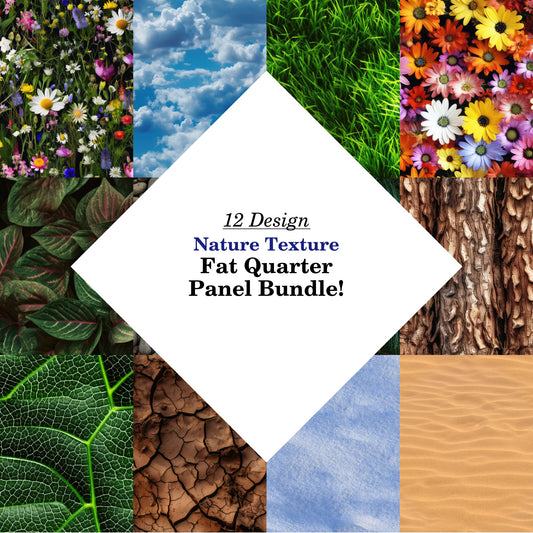 Nature Texture Fat Quarter Bundle
