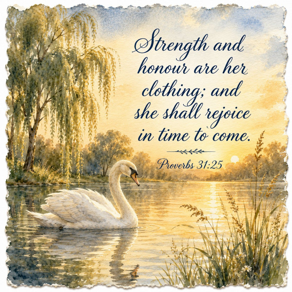 Inspirational Verses Fabric Panel 80